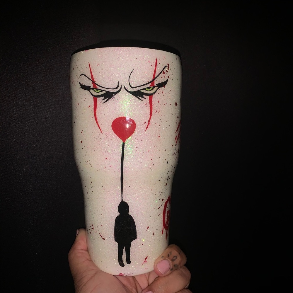 IT designed custom 32oz tumbler hot/cold